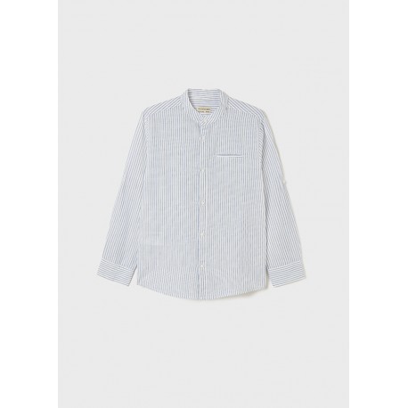 Πουκάμισο μακρυμάνικο γιακάς μαο αγόρι Mayoral