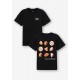 Black Short Sleeve T-Shirt Tiffosi