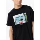 Black Short Sleeve T-Shirt Tiffosi