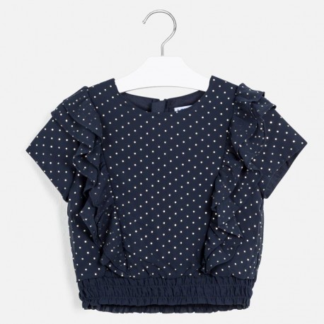 Παιδική μπλέ μαρίν πουκαμίσα πούα MAYORAL