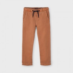 Παιδικό Παντελόνι λινό καπαρτινέ με κορδόνι αγόρι Mayoral