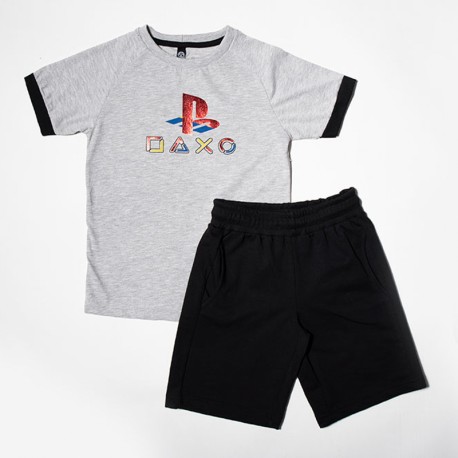 Σετ Μπλούζα PS με βερμούδα αγόρι Emery